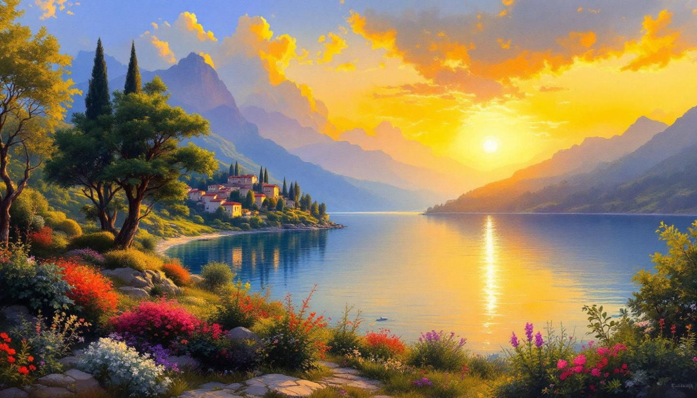Comment les lacs italiens inspirent les artistes à travers les âges ?